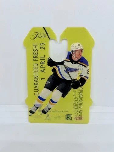JIMMY SNUGGERUD Rookie 2025-26 Fleer Flair Guaranteed Fresh Blues #GF-9  (1:500)