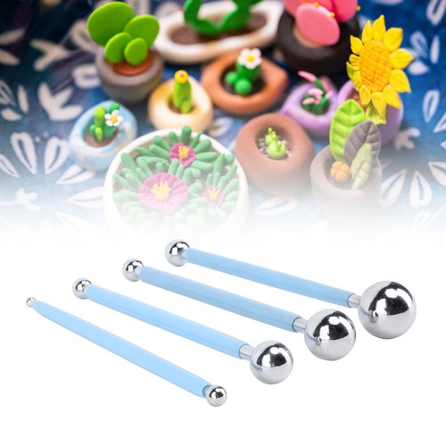 4PCS Set Ball Stylus Multifunctional Alloy And Plastic Ball Stylus Dot Pain Fit - Picture 7 of 12