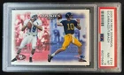 2000 Skybox Dominion Giovanni Carmazzi Tom Brady RC #234 Jets PSA 8