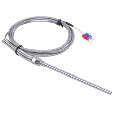 K-Type 0-800 Degree Celsius Thermocouple Sensor Sensor 2m 6.5ft J3D74994