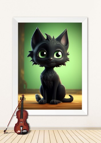 Children's Fun Cartoon Animal Posters Prints Gifts Home Decor Wall Art - Picture 10 of 62