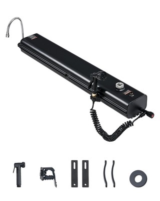 4.5 Gal Roof Rack Water Tank Portable Water Tank with Splash-Guard Panel