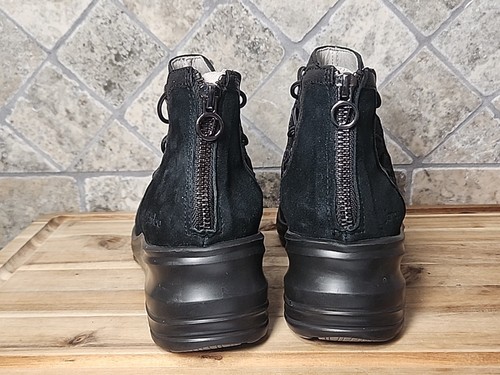 Jambu Women's Naomi Heel Zip Memory Foam Ankle Boot Bootie Black Size 8.5 M - Picture 7 of 13