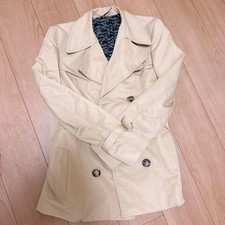 GUCCI Trench Coat Women  s Mid-Length Classic Used Fashionable Japan