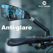 Bicycle Rearview Mirror 360° Adjustable Handlebar Rear View Scooter Parts