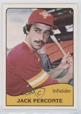 1979 TCMA Minor League Jack Perconte #166 0a3