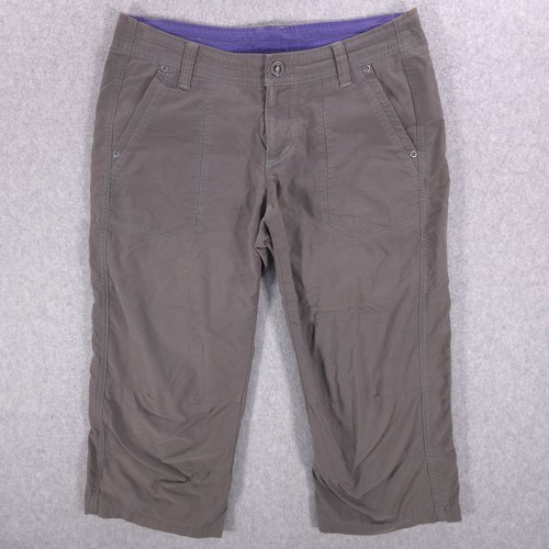 Kuhl Kendra Kapri Capri Gray Hiking Outdoor Athleisure Pants Womens 6 (31x19) - Picture 2 of 15