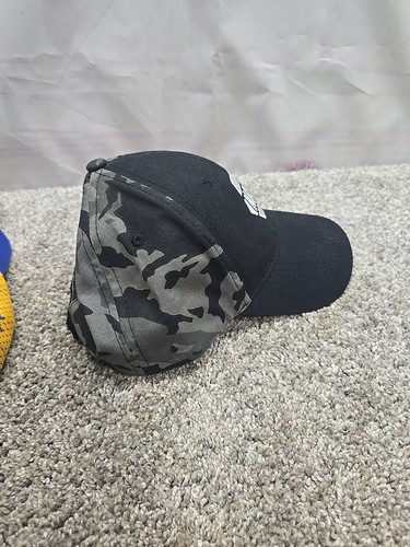 NAPA RACING “Ron Capps” Blue And Yellow Hat And Black Camo Hat 2 Adjustable Hat - Picture 5 of 11