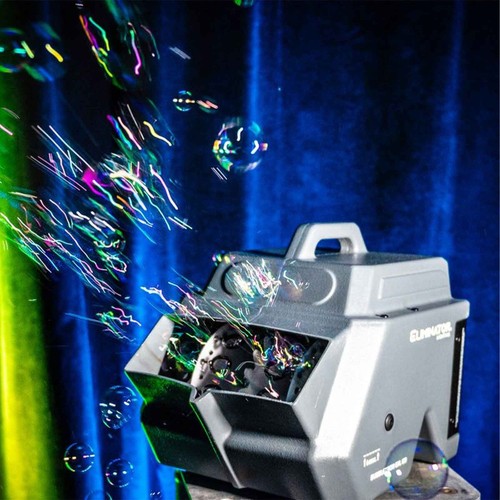 Eliminator Lighting BUBBLETRON EXL GO Powered Portable Bubble Machine - Picture 4 of 10