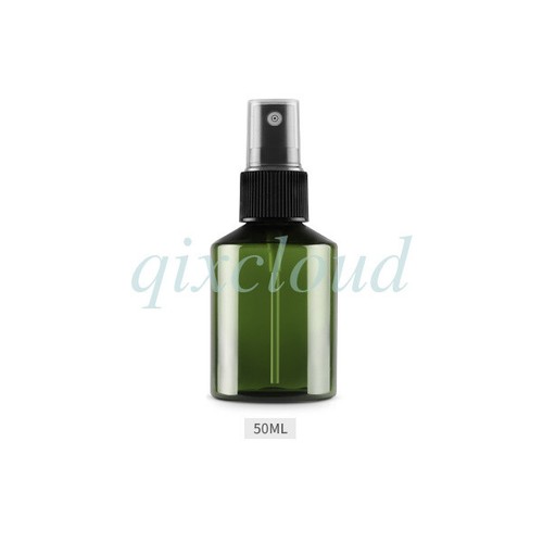 Bottiglie spray pompa nebulizzatore fine plastica verde 100 ml 200 ml profumo cosmetico viaggio - Foto 8 di 11