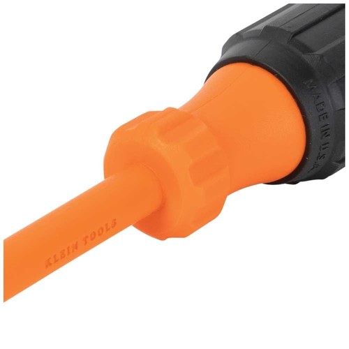 Destornillador aislado Klein Tool 1000V #2 vástago Phillips de 6 pulgadas con orificio de sujeción - Imagen 3 de 6