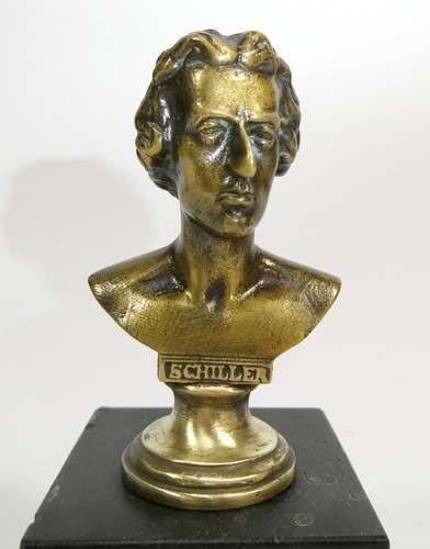 Schiller Goethe Bronze Büste ca. 1850 - Bild 8 von 18