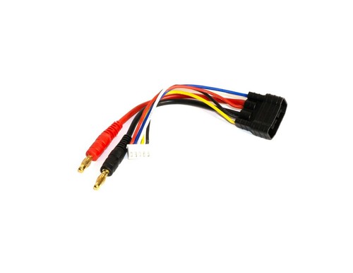 Punisher Series 3S Battery Charge Adapter Cable 4mm Bullet Traxxas ID - Picture 1 of 6