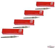 4x Original FEBI Glühkerze Audi A3 VW T5 Golf 5 Caddy III Passat 1,9 2,0 TDI