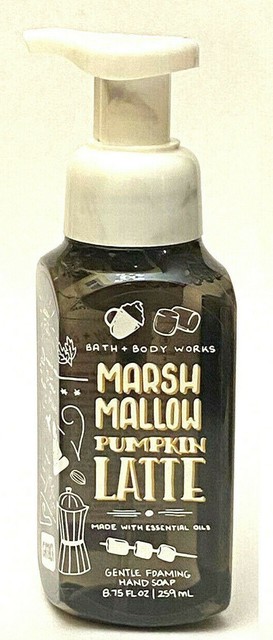 marshmallow pumpkin latte soap