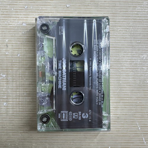 Joe Satriani - Time Machine Audio Cassette Tape - Picture 4 of 5