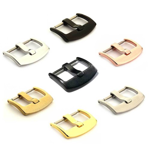 Stainless Steel Tang Buckle BRD for Watch Band Strap 18mm 20mm 22mm 24mm - Picture 1 of 8