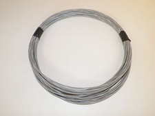 AUTOMOTIVE WIRE 18GAUGE HIGH TEMP GXL 25FEET GRAY/WHITE MOTORCYCLE CAR TRUCK