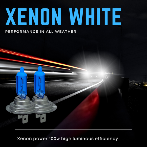 Fits Renault Clio Headlight 100w Xenon 6000k White 1998-2004 Low Beam Bulbs 12v - Picture 11 of 13