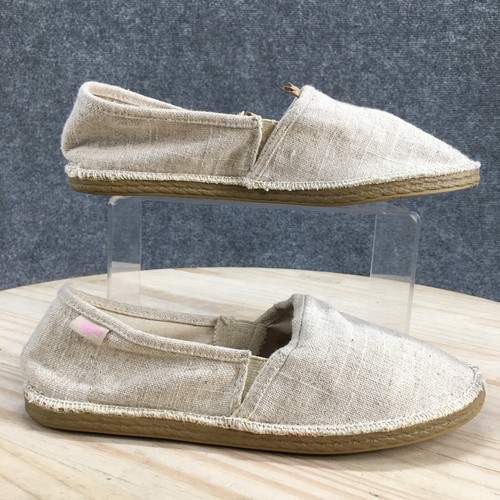 Rocket Dog Scarpe Donna 6 Mocassini Slip On Casual Piatti Comfort Tessuto Beige - Foto 1 di 17