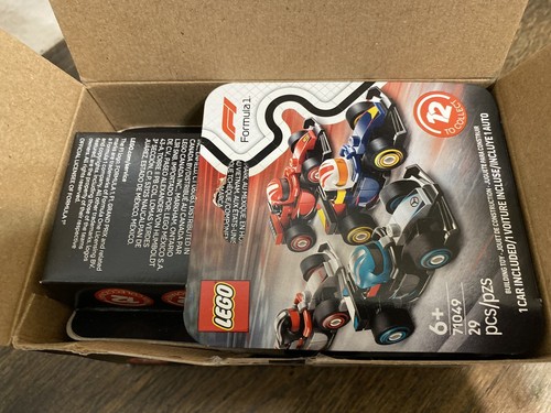 LEGO F1 Sammlerstücke Rennwagen 6 Stück Gebäude Spielzeug Set 66796 Mystery Box Neu - Bild 17 von 17