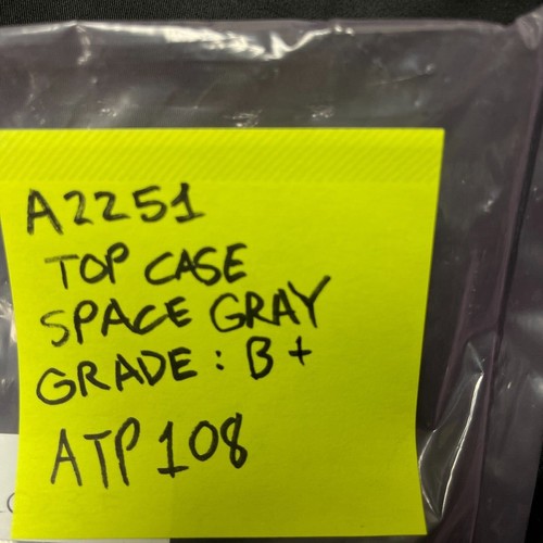 Apple MacBook Pro 13" A2251 2020 Top Case w/ Battery Space Gray OEM - See Grades - Picture 19 of 33