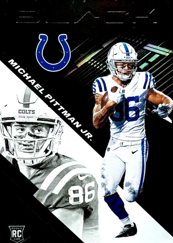 2020 Panini Black Michael Pittman Jr. #119