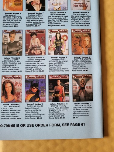 Femme Fatales 1992 CFQ Media, Many available, Pick yours. Excellent condition! - Picture 481 of 698