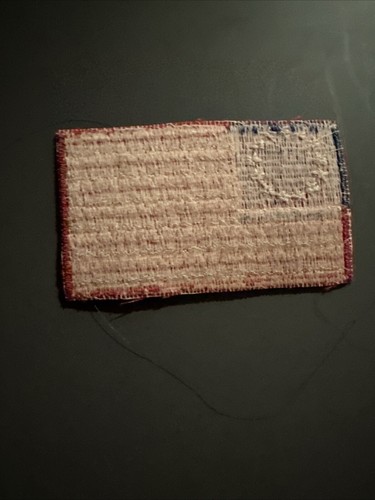 Vintage Betsy Ross Flag Embroidered Fabric Patch From Scouting - Picture 4 of 4