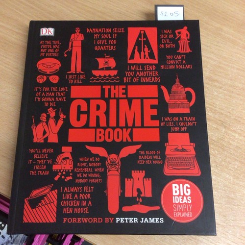 The Crime Book: Big Ideas Simply Explained [hardcover] DK,James, Peter