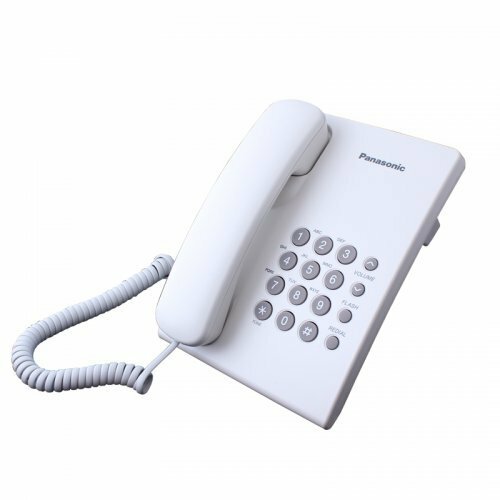 ゆ*う様 Panasonic TU-MHD500 Panasonic KX-TS500 Corded Phone - white with original box