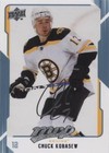 2008-09 Upper Deck MVP - Chuck Kobasew #24