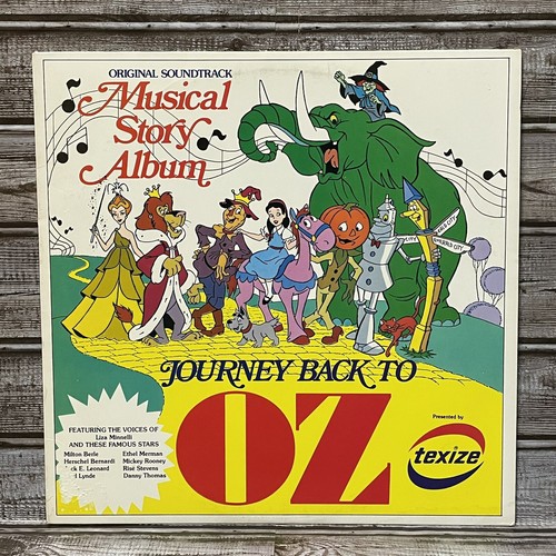 Journey Back To Oz Musical Story Album Vinyl  1980 Morton Norwhich LP - Picture 1 of 5