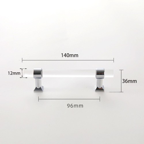 Crystal Clear Cabinet Knob Door Handle Drawer Wardrobe Dresser Pull Hardware Acc - Picture 34 of 38