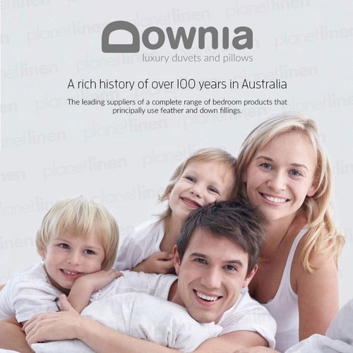 DOWNIA Gold Collection White Goose Down Quilt Doona Double Size Rrp $999 - Picture 3 of 4