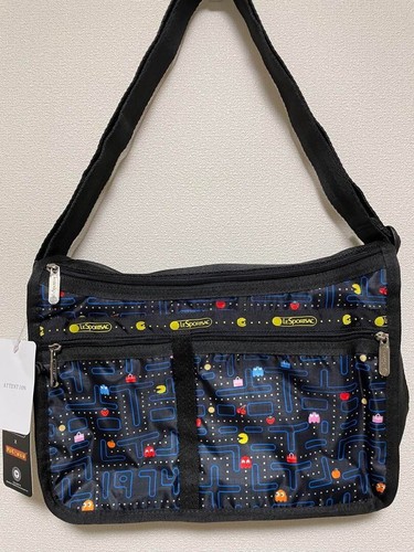 LeSportsac Pacman Schultertasche kawaii - Bild 1 von 5
