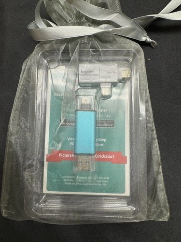 Picture Keeper Connect 32GB Photo Backup USB Flash Drive Android iPhone NEW - Afbeelding 4 van 6