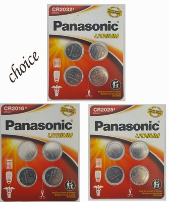 Panasonic CR2016-6 CR2016 3V Lithium Coin Battery (Pack of 6)