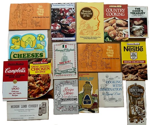 1960s - 1980s COOKBOOK COLLECTION LOT THIRTY (30) INGREDIENT COOKBOOKS VINTAGE - Picture 3 of 3
