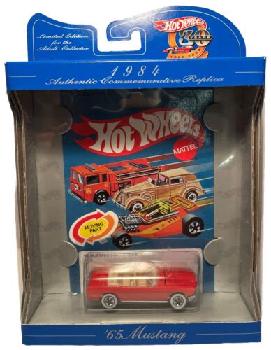 Hot Wheels 30 Years Authentic Commemorative Mustang 1984 '65 (B252)