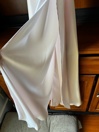 NEU MIT ETIKETT NEU VINTAGE JESSICA LYNN KOLLEKTION PINK ROT SATIN NACHTKLEID GRÖSSE M - Bild 8 von 10