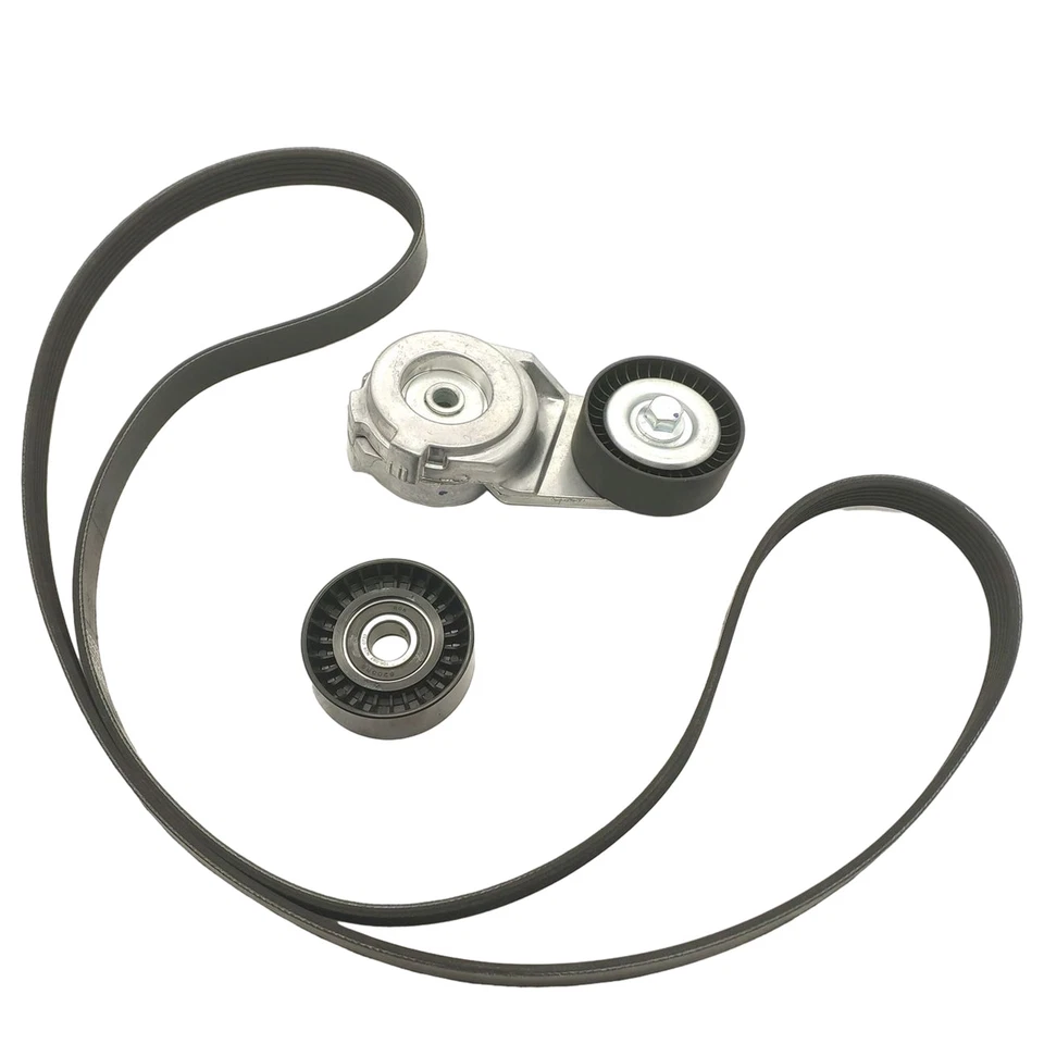 Serpentine Belt Tensioner Pulley Kit For 2009-2010 Volkswagen Routan 4.0L V6 Foto 4 de 4