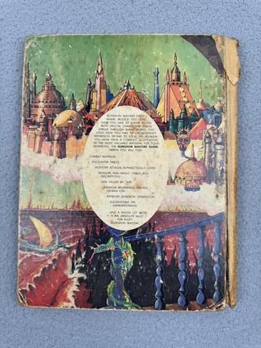 AD&D DUNGEON MASTERS GUIDE 1979 1st Edition Dungeons & Dragons Acceptable - Picture 8 of 21