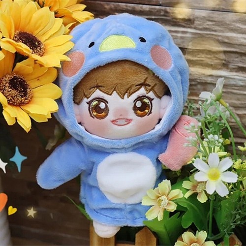 Muñeca de peluche 15 cm KPOP EXO azúcar castaño parque Chanyeol juguete de peluche con ropa - Imagen 9 de 14