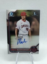2022 Bowman Chrome Mason Albright 1st Prospect Auto Autograph #CPA-MA Angels