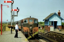 Photo 6x4 Limerick train at Rosslare Strand (1990) Mervyn See [[2432930]] c1990