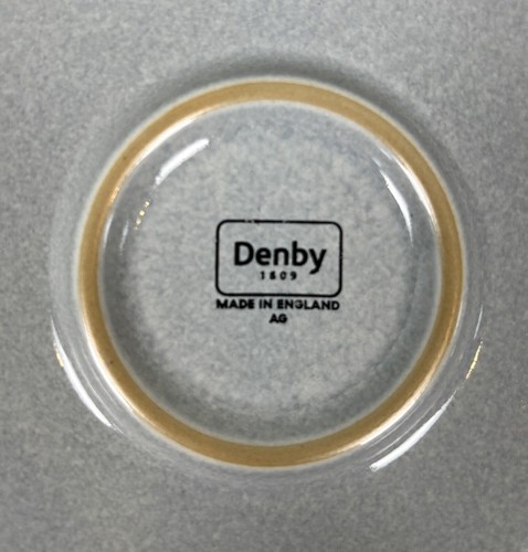 Set 4 ciotole per pasta Denby Elements grigio chiaro 8,5" Inghilterra - Foto 4 di 5