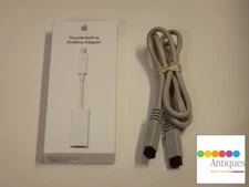 Apple Thunderbolt to FireWire Adapter MD464LL/A A1463 NEW BOX with FW800 Cable