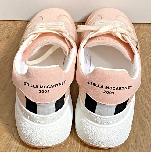 Stella McCartney X Disney Mickey Loop Pink Trainers UK5/EUR38 NWB RRP circa £500 - Picture 6 of 14