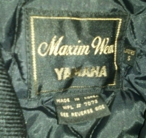 Vtg Yamaha Maxim Wear Snowmobile Ski Jacket Weather Resistant NWT Ladies Small - Bild 2 von 12